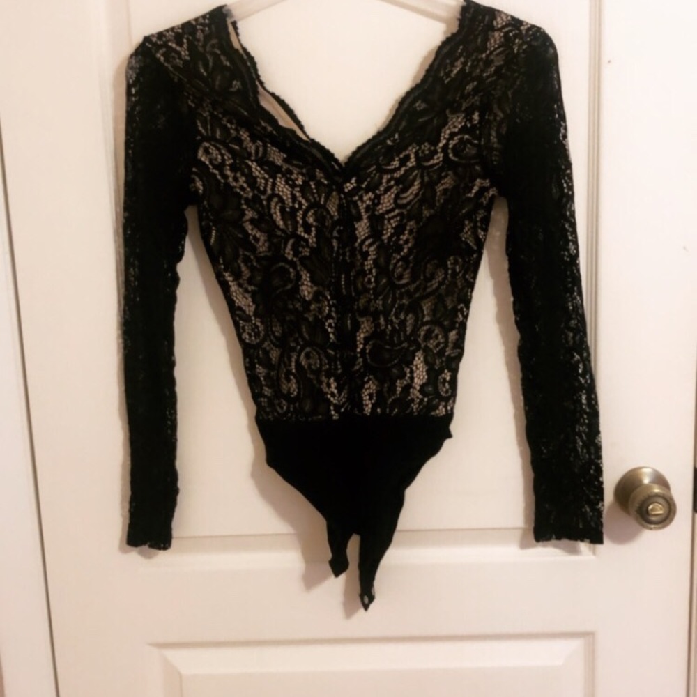 Express lace bodysuit
